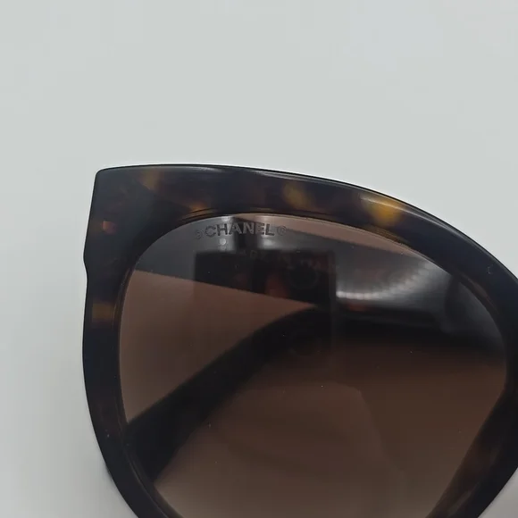 Chanel Black & Brown CC Cat Eye Tortoise Sunnies (NWOT)(FULL INCLUSION)✨️🖤✨️ - Picture 6 of 13